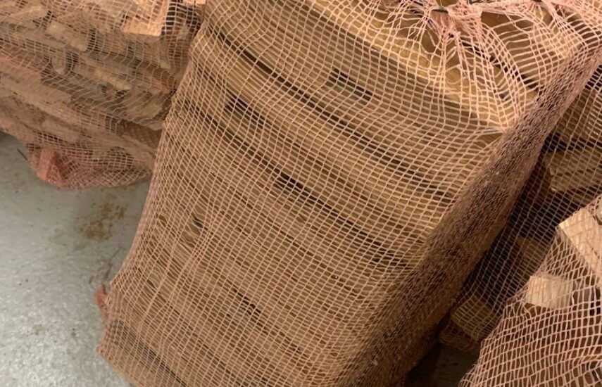 Ved i 60 Liters Sekker