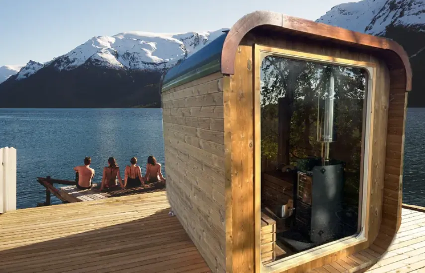 Badstue utendørs – Ikon 1 mini